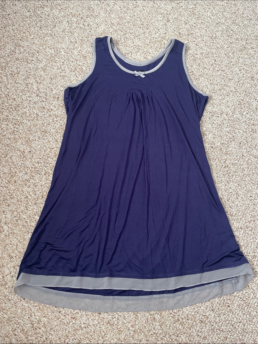 Women’s Simply Vera Vera Wang Basic Luxury Chemise Navy